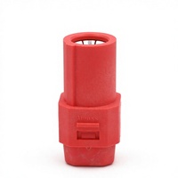 Connecteur mâle haute intensité Amass SH8.0 rouge pour batterie de drone RC, service OEM d'usine