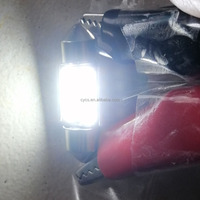 Pièces et accessoires automobiles, ampoule de remplacement pour éclairage intérieur de voiture 12V, ampoule de lecture C5W 2835 31mm 8SMD LED blanche, ampoule festoon