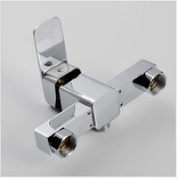 Robinet de baignoire encastré à poignée unique, mitigeur eau chaude et froide, robinet de salle de bain, robinet de douche, vente directe usine