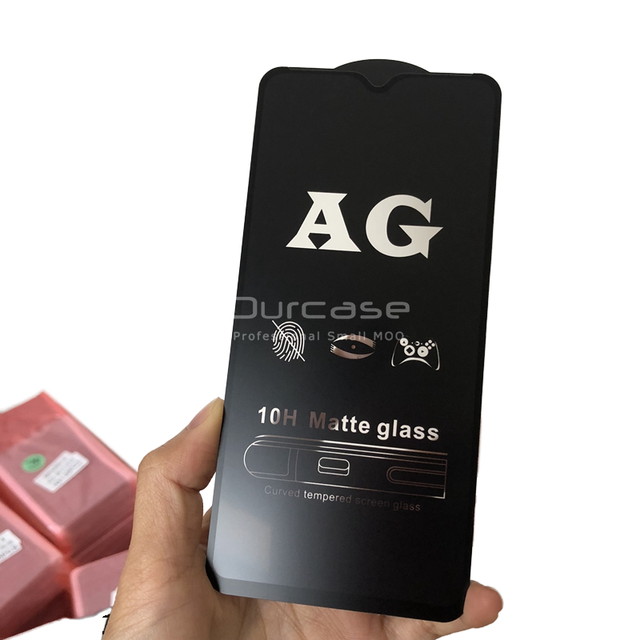 AG 9H 2.5D Matte Tempered Glass Screen Protector Anti-Blue Light for 16/15/4/13/12/11 Pro Max