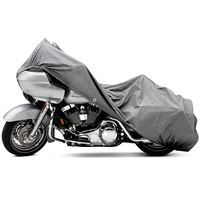 Bâche d'intérieur de qualité supérieure Protection contre la poussière Élastique Velours Stretch Spandex Housse de protection pour moto