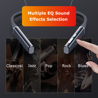 Audífonos S720 Classic con Banda para el Cuello, Estilo TWS, Auriculares Estéreo Deportivos Inalámbricos con USB