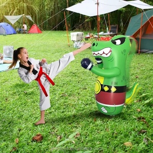Juguetes para Fiestas, Juguete Inflable de Dinosaurio para Golpear, Saco de Boxeo Inflable con Movimiento de Rebote Instantáneo - Product Image 6