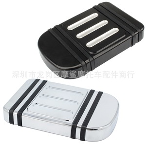 Couvercle de levier de frein en aluminium Moshark, électroplaqué noir, pour modification Harley Davidson - Product Image 2