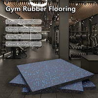 Tapis de fitness en caoutchouc HANLI 30 mm, absorption des chocs, antidérapant, respectueux de l'environnement, taille personnalisée, logo