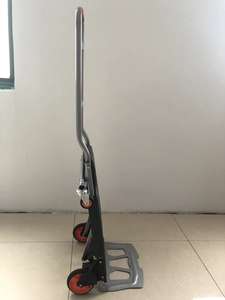 Carretilla de Mano Plegable 2 en 1 de Aluminio con Cuatro Ruedas, Mango Retráctil, Ligera, para Pesca, Camping y Actividades al Aire Libre, OEM - Product Image 4