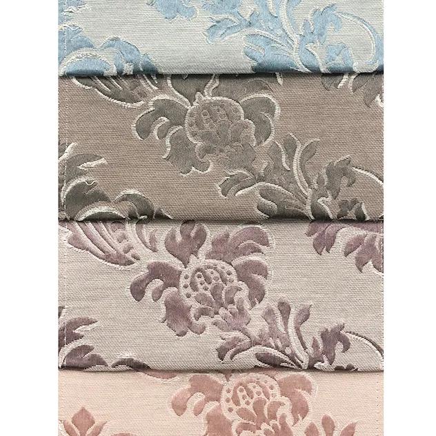 Kain Jacquard Kain Jacquard Damask Kain Pelapis untuk Sofa Cum Bed Kain dari Pabrik Cina