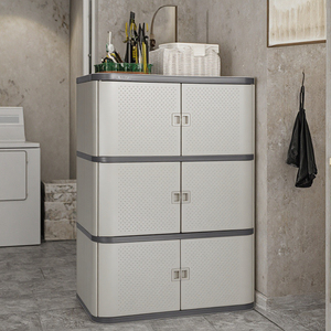 TOPPLA Flash Sale HDPE Plastic <b>Smart</b> Locker Cabinet Electronic <b>Combination</b> <b>Locks</b> Assembled Design-Durable Waterproof - Product Image 1