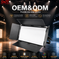 Studio 150W LED Softpanel-Licht 600 LEDs 3200K 5600K DMX512 Hoher CRI Lüfterloses Licht für TV Film Videoaufnahmen