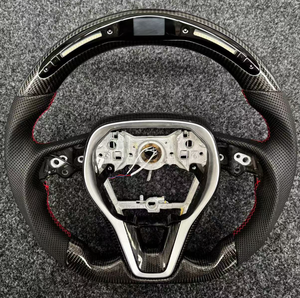 Volant <span class=keywords><strong>sport</strong></span> personnalisé en fibre de carbone et cuir pour <span class=keywords><strong>Toyota</strong></span> <span class=keywords><strong>GR</strong></span> Yaris 2020-2024 <span class=keywords><strong>GR</strong></span> <span class=keywords><strong>Corolla</strong></span> - Product Image 5