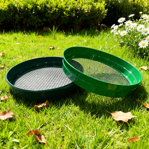 Nhà Máy bán hàng trực tiếp New Vòng Kim Loại vườn Câu Đố làm vườn sàng lưới vườn sàng dây lưới lọc cho vườn - Product Image 1