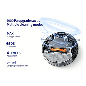 Robot aspirateur intelligent pour le nettoyage des sols, lavage et balayage humide et sec, pour usine d'appareils électroménagers - Product Image 4