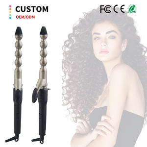 เครื่องม้วนผมโลหะแบบขายส่ง ขนาด 38.5 ซม. เครื่องม้วนผมแบบมืออาชีพสำหรับร้านเสริมสวย พร้อมฮีตเตอร์ PTC - Product Image 1
