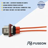 Kabel Harness Konektor Tegangan Tinggi TE Connectivity 1000V untuk Paket Baterai Kendaraan Listrik OEM Kustom