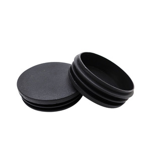 Tapón de tubo redondo de plástico para muebles, cubierta de orificio plano antideslizante, 50 mm de diámetro - Product Image 4