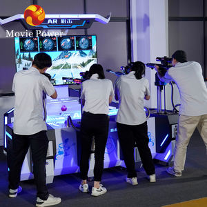 Gagner de l'argent avec le jeu d'arcade de tir VR, plusieurs joueurs, 4 joueurs, simulateur de tir de chasse virtuelle AR, équipement de tir au fusil de précision - Product Image 4