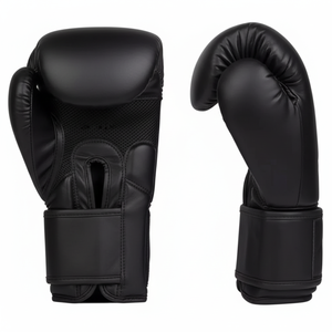 ถุงมือชกมวยและมวยไทยแบบมืออาชีพปรับแต่งได้ถุงมือหนังพรีเมี่ยมมีหลายสีพร้อมคุณสมบัติยืดและโลโก้ตามสั่ง - Product Image 1