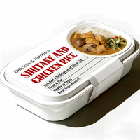 New Combination Microwave Rice Meals Instant Meal As Camping and Emergency Food Bulk OEM Factory Supplier