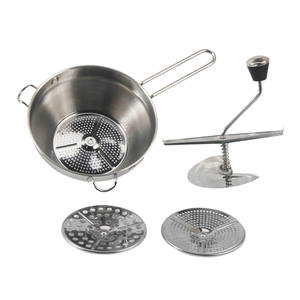 Moulins de nourriture rotatoires d'acier inoxydable avec 3 disques de fraisage de meulage - Product Image 2