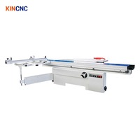 Table de découpe électrique multifonctionnelle horizontale KINCNC 220V/380V de haute qualité pour le travail du bois, avec système de glissement automatique