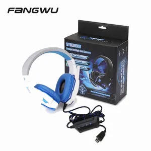 High Quality Volume Control Wired Colored Headphones