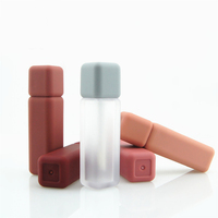Lot de tubes vides en caoutchouc pour rouge à lèvres, pièces, conteneurs carrés pour brillant à lèvres, impression personnalisée, 5ml