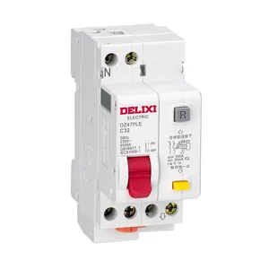 Delixi good price DZ47PLE Phase Neutral Earth Leakage RCCB Circuit Breaker