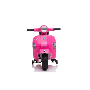 Motocicleta eléctrica para <span class=keywords><strong>niños</strong></span> con licencia <span class=keywords><strong>VESPA</strong></span> 12V, motocicleta para <span class=keywords><strong>niños</strong></span>, motocicleta con batería para bebés - Product Image 2