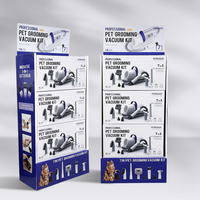 Aspirateur multifonctionnel 7 en 1 pour animaux de compagnie, kit de nettoyage haute puissance pour animaux, tondeuse