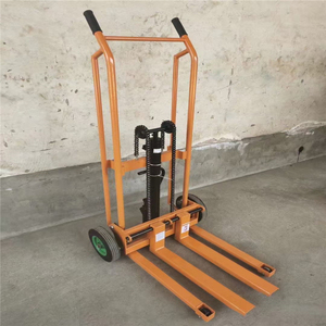 Portable Manual Hand Stacker Forklift 200kg Lifting <b>Cart</b> Heavy Duty Steel Multifunctional for Shop <b>Tool</b> Usage - Product Image 6