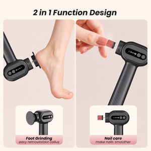 1200mAh Rechargeable Electric Callus Remover Foot File Pedicure 6 Speed Adjustable Dead Skin <b>Removal</b> Electric Foot File - Product Image 4