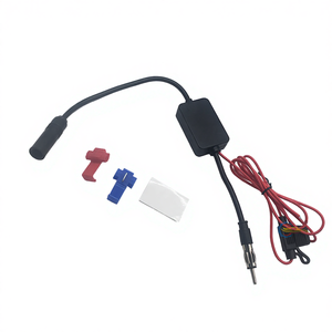 12V Alimentation 88-108MHz Amplificateur Booster ANT-208 <span class=keywords><strong>Voiture</strong></span> Auto Radio Antenne <span class=keywords><strong>Harnais</strong></span> Câble AM FM Signal pour <span class=keywords><strong>Voiture</strong></span> - Product Image 1