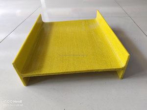 High Strength FRP C Channel Beam Pultrusion Technique Custom Shape Factory-Sourced Smooth <strong>Fiberglass</strong> <strong>Product</strong> - Product Image 6
