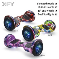 Trottinette Électrique Auto-Équilibrée 10 Pouces avec Poignée pour Haut-Parleur, Moteur Brushless 250W, Cadre en Acier – Fournisseur XFY