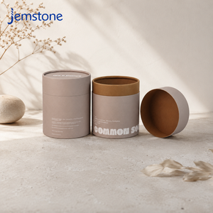 Empaque de Cilindro de Papel Kraft Ecológico con Logotipo Personalizado para Aceite Esencial, Caja de Cartón para Cilindro, Empaque de Tubo para Velas - Product Image 4