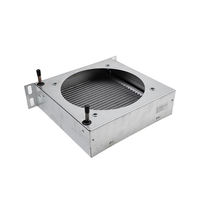 Refroidisseur de fermentation de brasserie en aluminium avec ventilateur et tubes hygiéniques polis à l'intérieur pour la fermentation de brasserie