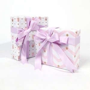 2025 New Product Launch Fashion Simple Cute 43*300CM <b>pink</b> Gift <b>Wrapping</b> <b>Paper</b> - Product Image 3