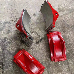 Plaquettes de frein à friction lisse sans amiante pour système de freinage de convoyeur minier - Product Image 4