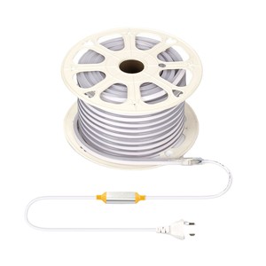 Luz de Neón Flexible de Silicona 2835, 220V, Alto Voltaje, IP65, Impermeable, Regulable, Sin Parpadeo, Sin Controlador, Decoración para Jardín y Hogar - Product Image 4