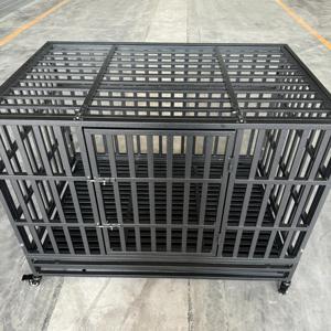 Perrera de acero para perros de metal resistente con bandeja de palé con patrón de animales para Pitbull - Product Image 4