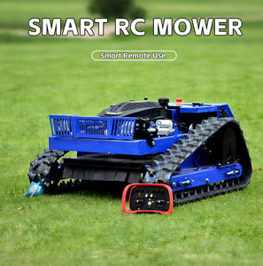 Cortacésped Robótico de Alta Calidad con Control Remoto, Certificado CE, Tipo Oruga, con Desbrozadora de 4 Tiempos para Bricolaje - Product Image 1