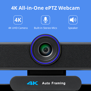 Haut-parleur multifonctionnel UHD 4K AI Auto Tracking <span class=keywords><strong>EPTZ</strong></span> tout-en-un Webcam de conférence audio et vidéo pour réunion/diffusion en continu - Product Image 3