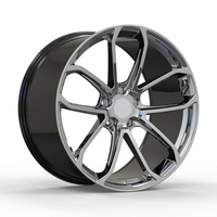 HZH - Fabricante de Ruedas de Aleación Forjadas Personalizadas con Certificación TUV/JWL/VIA/DOT 5x114.3 5x120 5x130 para Porsche, BMW, Audi