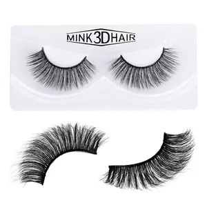 HOT Wholesale 3D Thick Mink Hair Curly Soft Long False Eyelashes