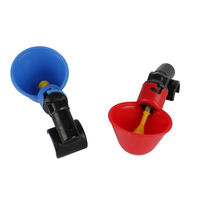 Abreuvoir automatique pour volailles, bol à eau pour poulets avec connecteur de fixation de tuyau DN20mm, bol d'alimentation pour volailles d'élevage