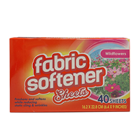 Dr. easy Feuilles assouplissantes parfumées aux fleurs sauvages d'été, écologiques et biodégradables, OEM ODM