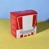 Boîte d'emballage en carton pliable personnalisée ISO22000 pour l'impression CMYK, matériaux recyclés de qualité alimentaire, doublée d'éponge
