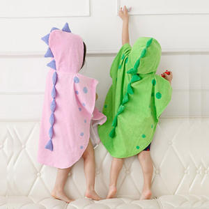 <span class=keywords><strong>Peignoir</strong></span> de bain en coton doux pour enfants, garçons et filles Serviette pour tout-petits Animal Bébé <span class=keywords><strong>Dinosaure</strong></span> <span class=keywords><strong>Peignoir</strong></span> à capuche - Product Image 5