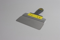Outils de finition de murs secs : Spatule à mastic, ensemble complet d'outils, spatule de toiture en acier inoxydable avec manche TPR, outils de raclage
