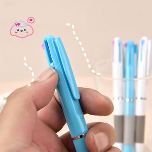 Wholesale Colorful <b>Retractable</b> Ballpoint <b>Pen</b> Soft Rubber Grip Click <b>Pen</b> for Office School Promotional Gift Custom Logo - Product Image 3